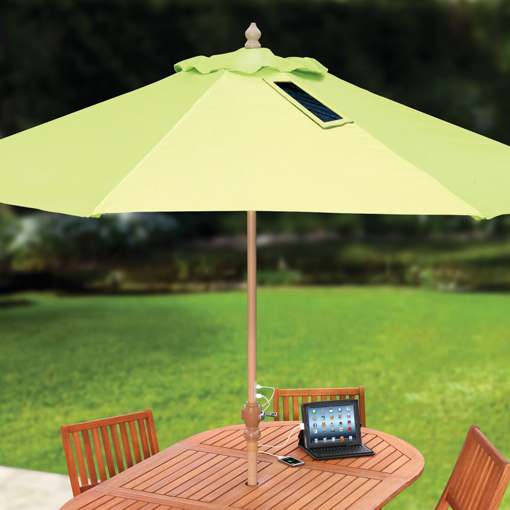 Device Charging Umbrella