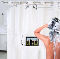 Musical Shower Curtain