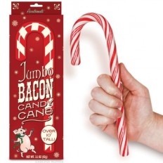 bacon candy cane