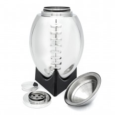 football cocktail shaker