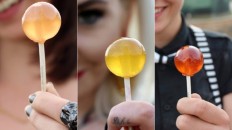 beer lollipops