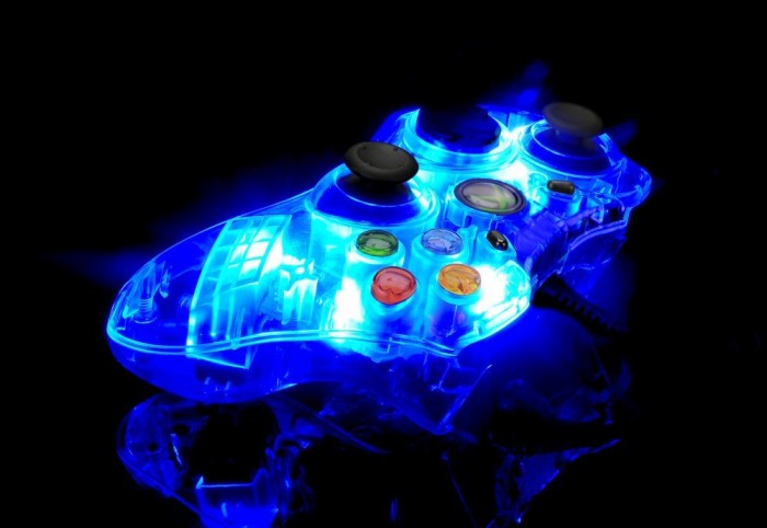 how to make pro controller light up